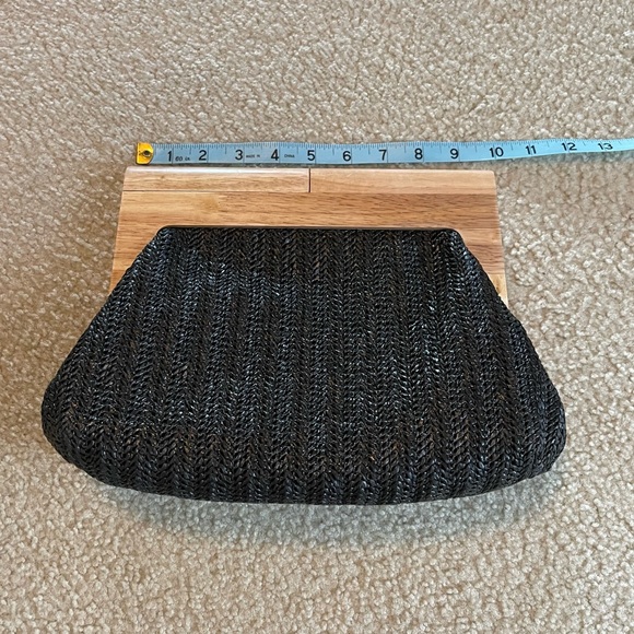 Palome Clutch - Bag - Purse - Color: Black - Picture 4 of 6